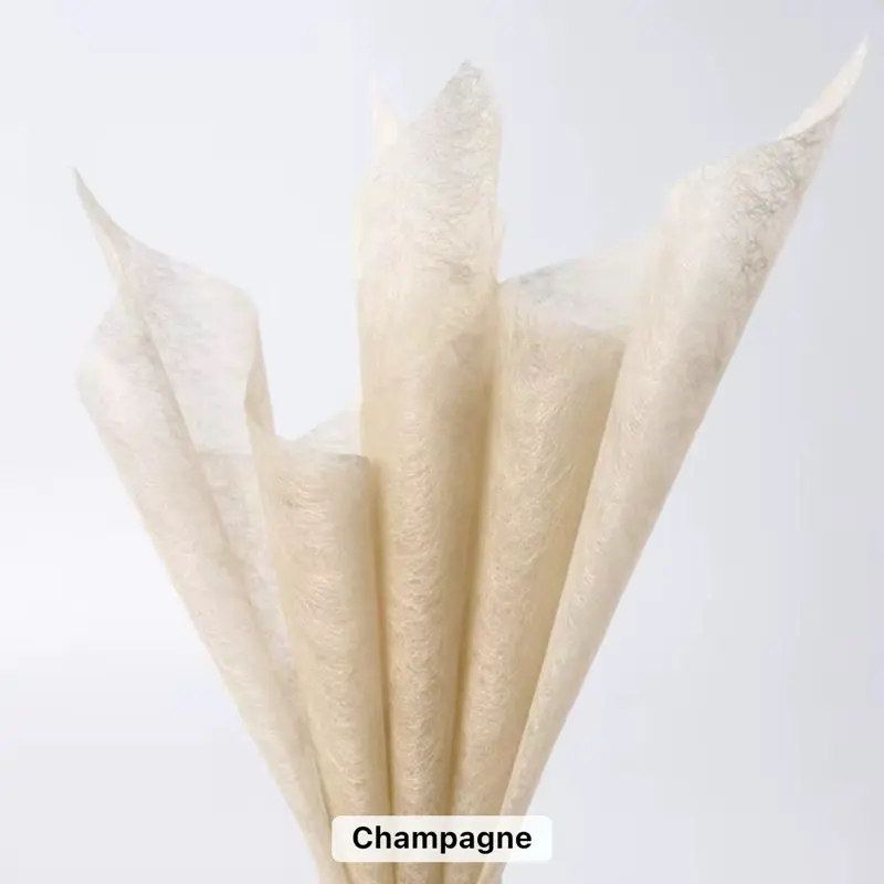 Champagne Tissue - Elegant Cream-Colored Tissue Paper for Special Occasions and Gift Wrapping