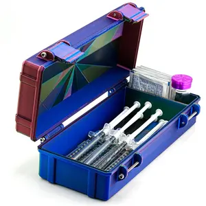 Preloaded Syringe Storage Box | Travel Case | Travel Syringe Organizer for GLP-1 & Peptides