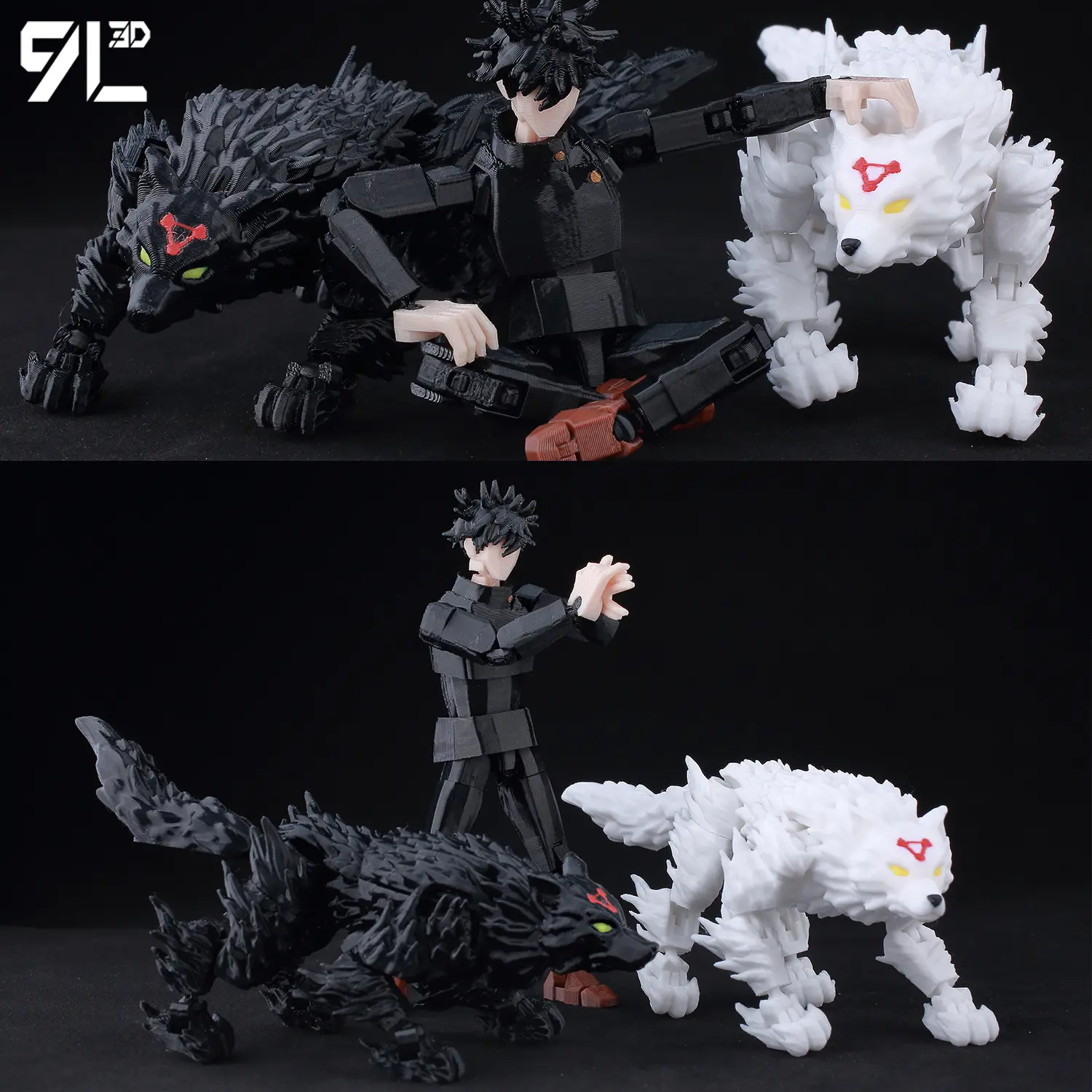 LUCKY13 9L3D Titan13 Jujutsu Yuuta Okkotsu & Cursed Rika