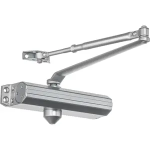 Door Closer Adjustable Spring Size 3-6 Hydraulic Automatic Door Closer Series 1636 (Aluminum)