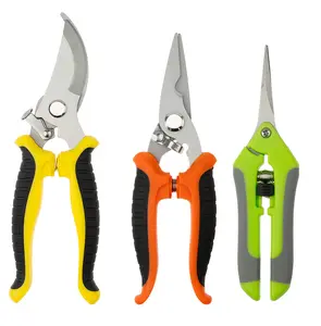 Garden Pruning Shears 3 Pack Gardening Shears Garden Scissors Stainless Steel Plant Flower Scissors Clippers Pruning Shears & TikTokShopLaborDaySale