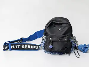 ADRY’S BAGS BLUE Mini Backpack Crossbody Bag