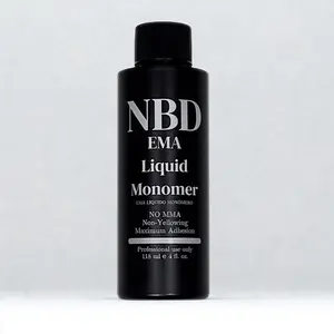 4 oz NBD Professional EMA Acrylic Nail Monomer/Liquid - Low Odor, 4 oz