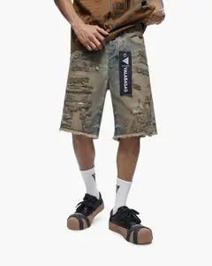 Clipped Jorts Dirty Vintage Blue