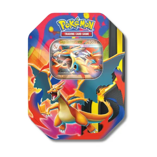 Mega Charizard Y EX Tin - 4 Packs