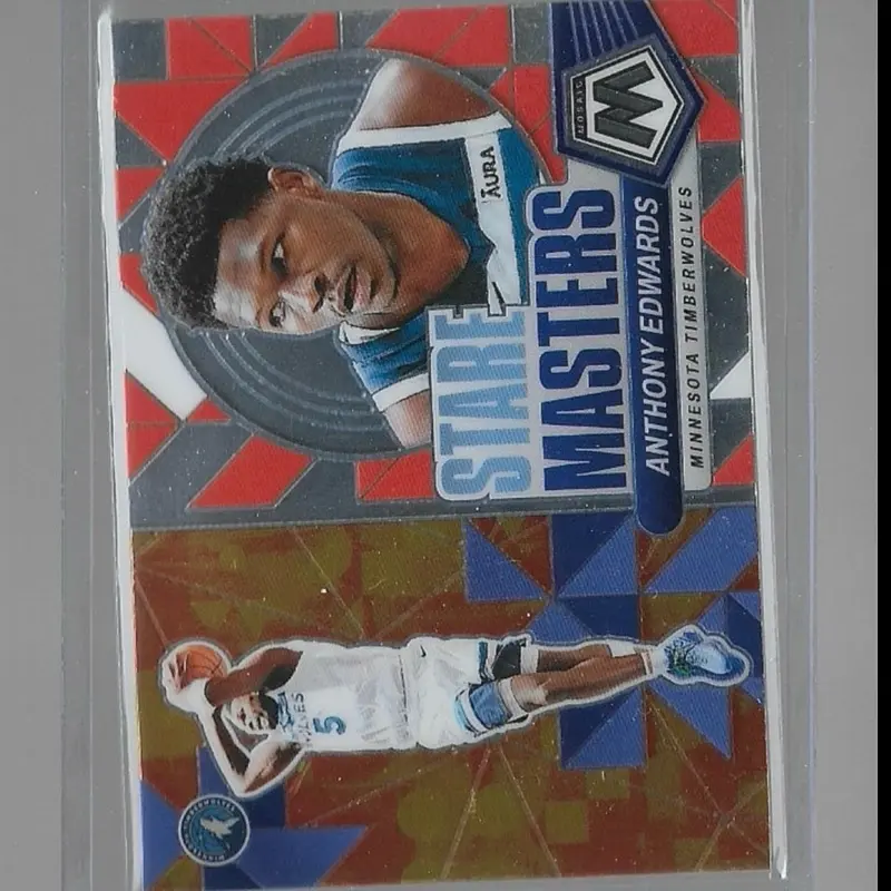 Anthony Edwards 2023-24 Panini Mosaic Stare Masters #17 Minnesota Timberwolves