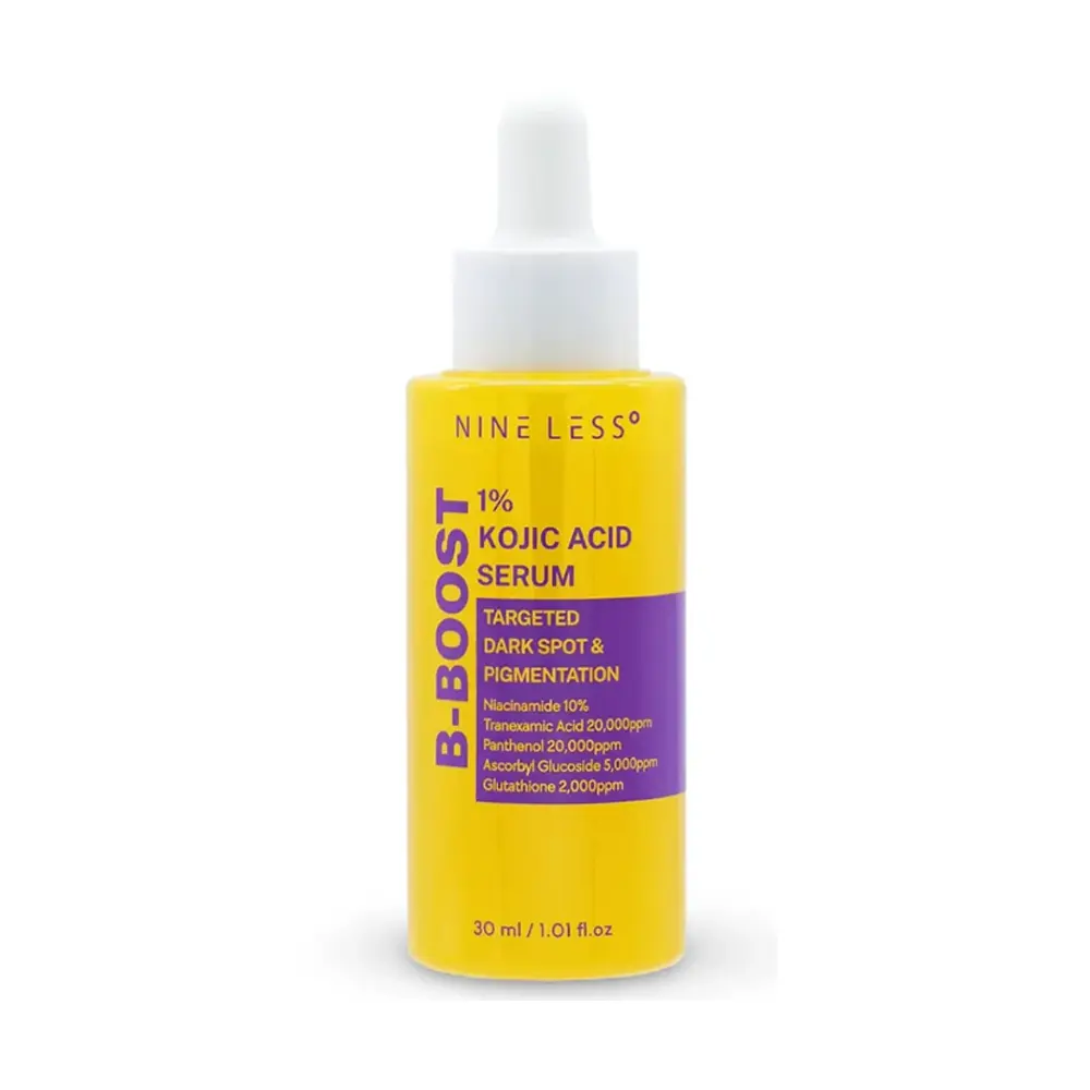 [Nineless] B-Boost 1% Kojic Acid Serum 30ml - Targeted Dark Spot Reduction & Deep Hydration with Niacinamide & Peptide Complex