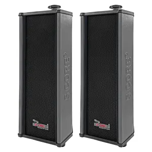 5Core Outdoor Speakers Stereo In Wall 100W Peak Passive Home Audio System