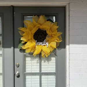 Sunflower wreath Decor Hanging Ornaments Hangable Decoration