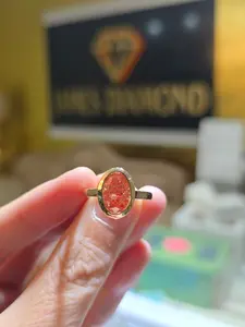 Bezel rings 🔥 Center Oval Pink 3CT / VS1