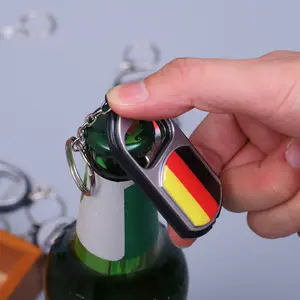 2026 World Football Cup National Fan Beer Bottle Opener with Light Keychain Creative Festive Item