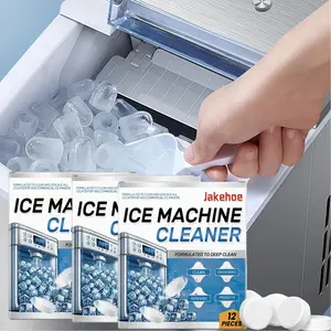 Ice Machine Cleaner Maker Descaler - 36 Clean Tablets for Ice Makers - Helps Remove Hard Water and Mineral Buildup