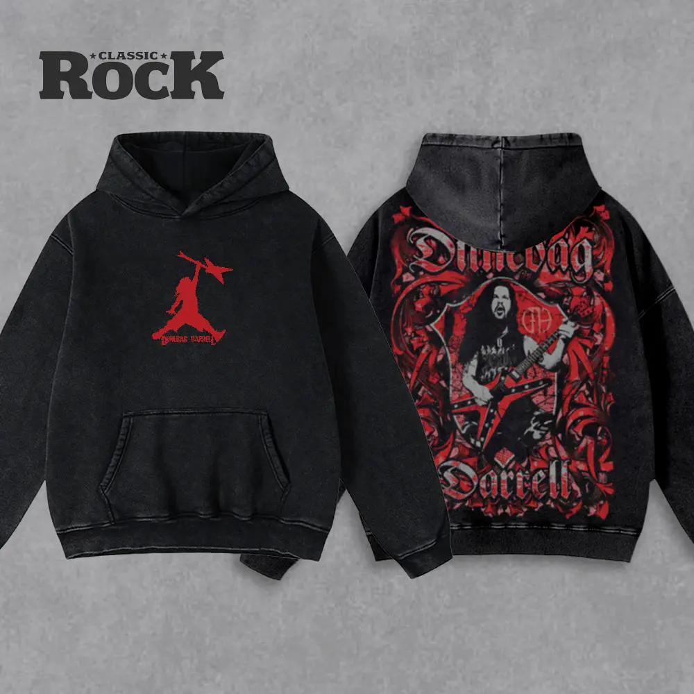 Dimebag Darrell Premium Cotton T-Shirt, Gothic Guitar Legend Graphic Tee, Heavy Metal Vintage Shirt, Rock Fans T-Shirt, Streetwear Graphic Tee, Gift For Dimebag Darrell Fans