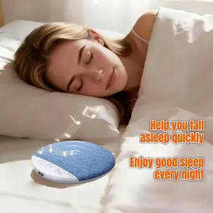 Ultra-Thin Pillow Bluetooth-compatible White Noise Speaker for Sleeping, Noise, Timer Function, Non-Disturbing, Compatible with Android & iOS