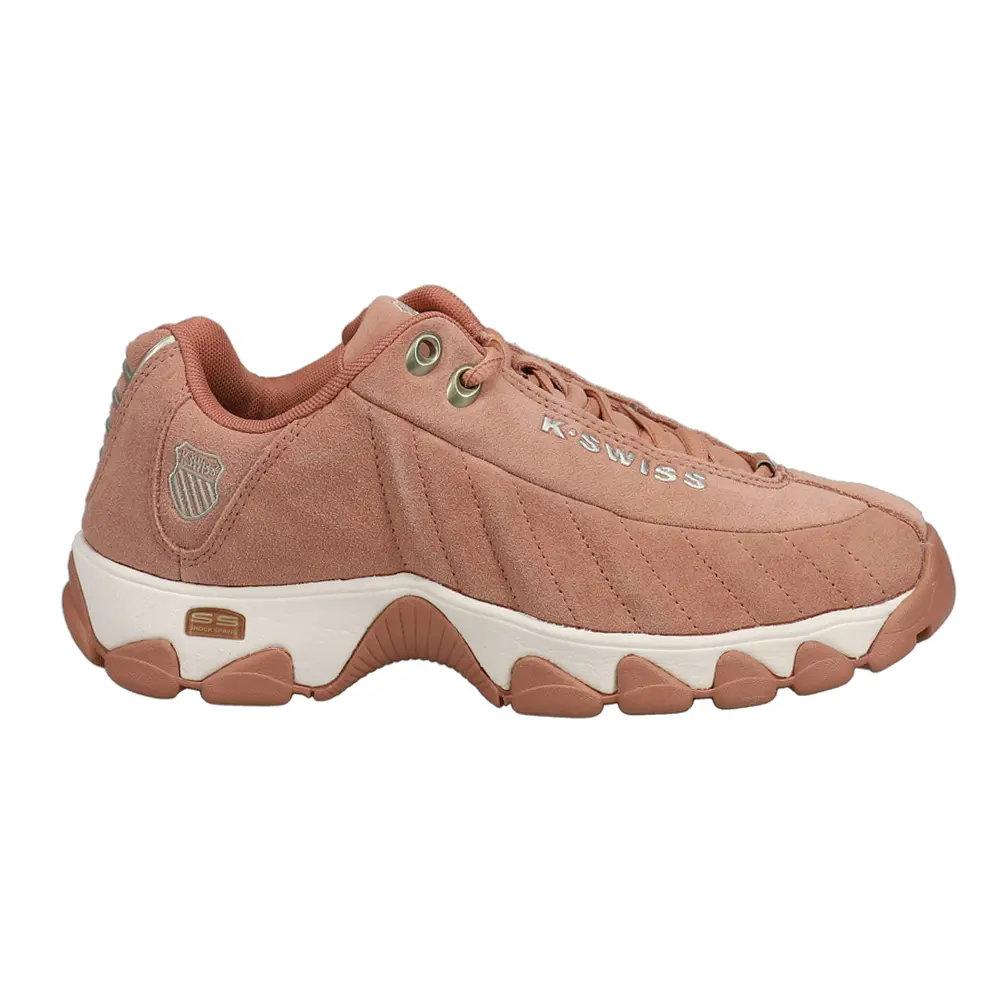 K-Swiss Womens St329 Cmf Sde Lace Up Sneakers Shoes Casual - Brown K-Swiss Womens St329 Cmf Sde Lace Up Sneakers Shoes Casual - Brown