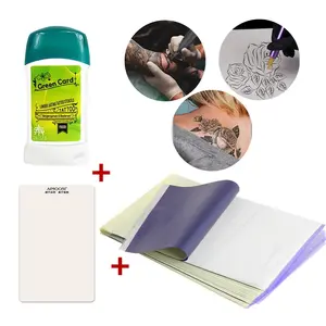 Perfect Tattoo Practice Set With Transfer Paste & Tattoo Stickers