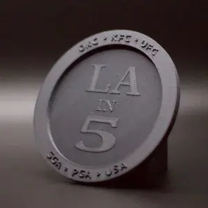 LA in 5 - Limited Edition Coaster (Handcrafted)