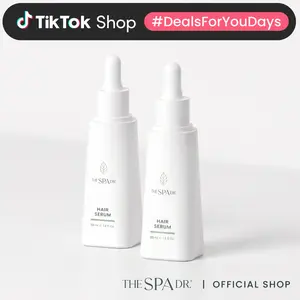 The Spa Dr.® Hair Serum 2-Pack | Scalp Serum for Thicker Fuller Hair | Reduces Shedding | Peptides, Pea Sprout, Red Clover | Toxin-Free, Doctor-Formulated | All Hair Types