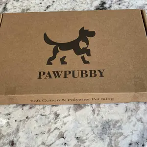 PAWPUBBY Dog & Cat Sling for All Life Stages, Newborn Puppies & Cats, Small & Medium Pets Up to 15lbs, Vet Approved, Adjustable Padded Shoulder, Breathable Portable Carrier for Travel Shopping, Mother's Day Gift, Summervibes, Petlovers