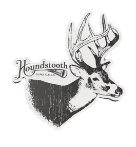 Houndstooth Game Calls Big Buck Decal – Sumter County Legacy