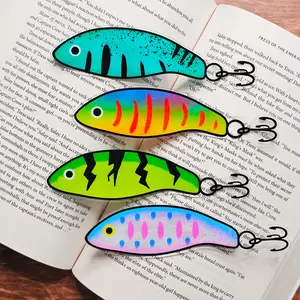 Fishing Lure Bookmark - UV Printed Acrylic Fishing Lure Bookmark - UV Printed Acrylic
