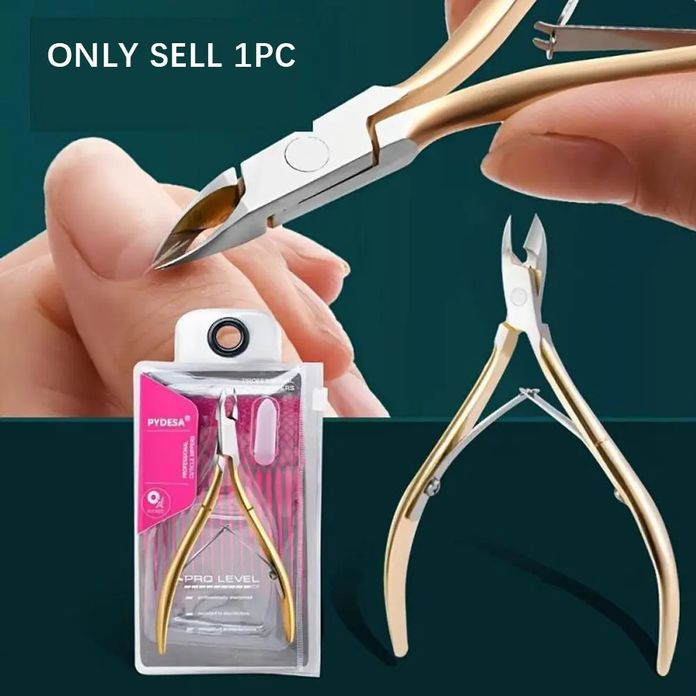 Professional Stainless Steel Cuticle Nipper Set, Portable Durable Nail Clipper, Compact Pedicure Foot Tool for Dead Skin Removal for Feet and Calluses, Manicure, Nail Care, Callus Remover Tool