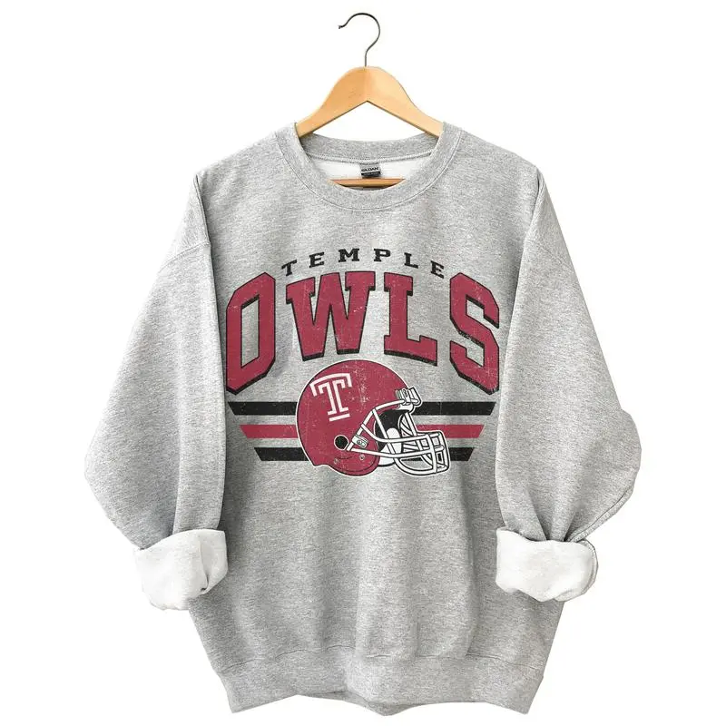 Temple Vintage Sweatshirt, Temple University Vintage Sweatshirt, Unisex Vintage Sweatshirt, Gift For Fans