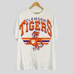 Vintage Clemsonn Tigers 1896 Shirt - Classic College Football Lover