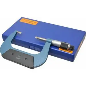 Value Collection Mechanical Blade Micrometer, 0.0295" Blade Thickness, Ratchet Thimble, Automotive Car Repair Diagnostic Tool, 600-1813 Micrometers