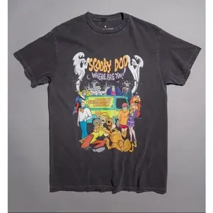 Scooby Doo Where Are You T-Shirt Cute Vintage 80’s Cartoon Tshirt Retro 90s Shirt Vintage Nostalgia Sweatshirt Y2K Cartoon Youth Adult [Adult - Youth], Gift Birthday
