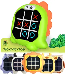 Electronic Tic Tac Toe Bolt Game, 3-in-1 My toeTac Digital Tic Toe Tac Game, Travel Board Fidgets Games for Kids 4 8 12, Brain Memory Games, Birthday Toy for Girl Boy