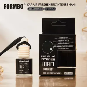 Formbo 8ML Hanging Car Perfume Air Freshener, Multiple Fragrance Options, Sweet Cool/luxury Style, Suitable for Young Commuters, Multi-Scene Use, Car Interior Diffusers, Car Scent Diffuser