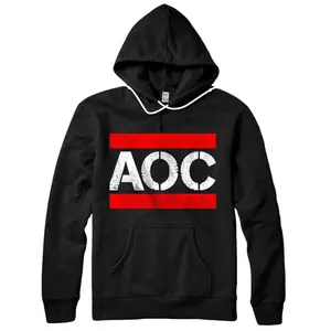 Personalized AOC Ocasio-Cortez Democratic Socialist Bronx NY Fun Pullover Hoodie