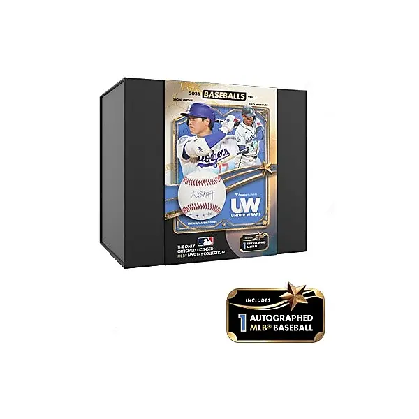 Fanatics Under Wraps 2026 MLB Baseballs Vol. 1 - Autographed Baseball with COA for Collectors