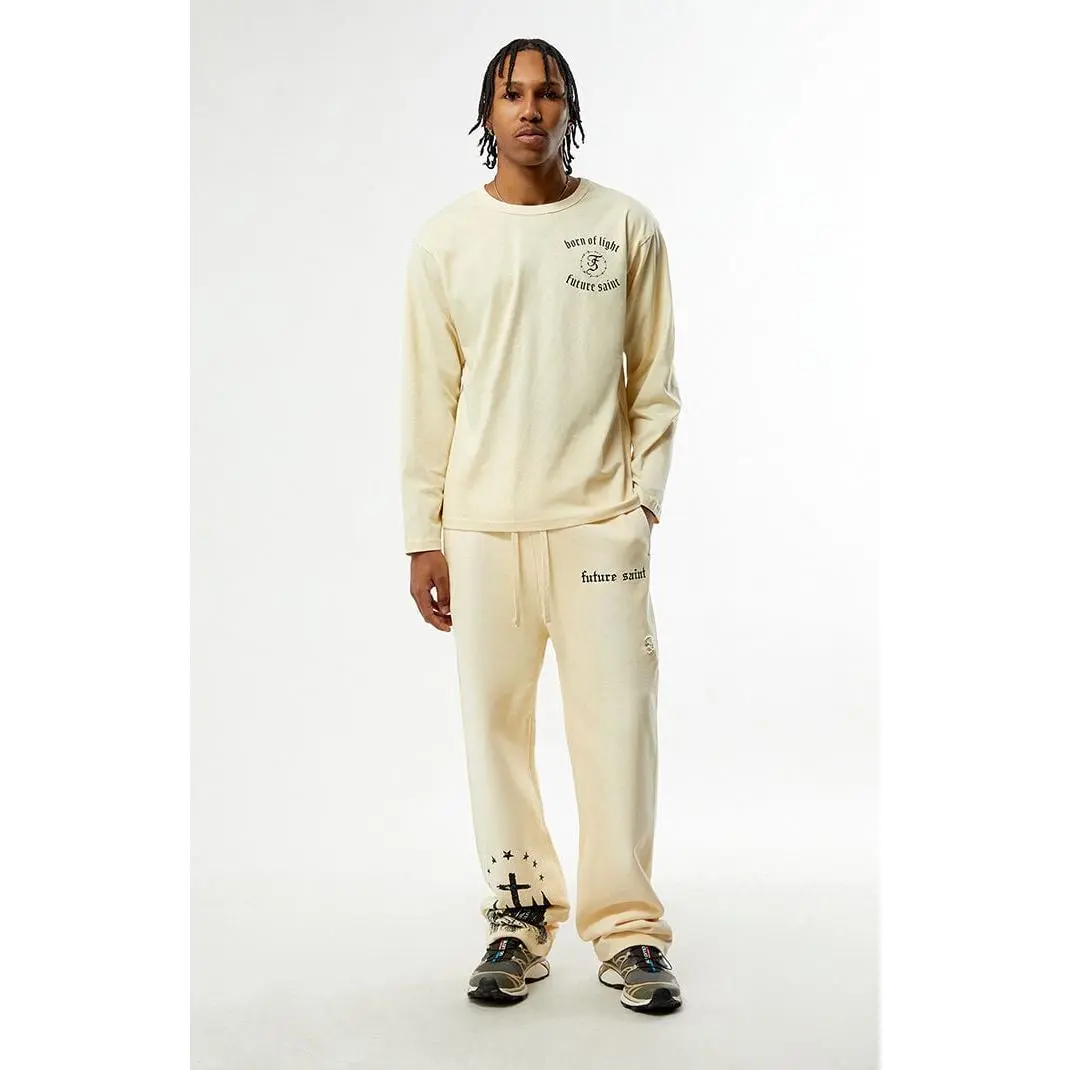 FUTURE SAINT Men's Born Of Light Straight Leg Sweatpants