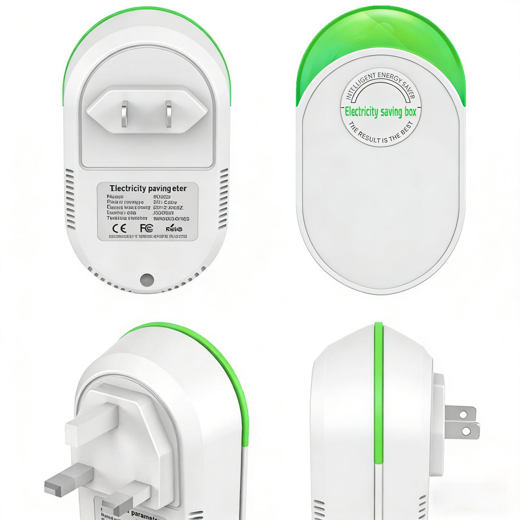 Power Plug Pro Energy Saver 2/4 Pack, Stopwatt Smart Plug Power Saver Device, 90V-250V for Home & Office