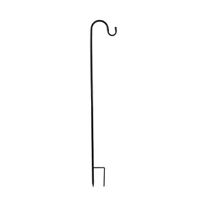 Northlight 36" Gray Metal Shepard's Hook Garden Stake