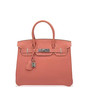 Pre-owned HERMÈS Leather tote bags Hermes Birkin 30 Togo L5 Crevette (hm031326a2)