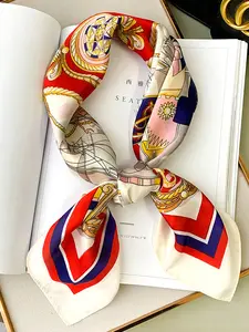 Fashion Nautical Print Scarf, Versatile Dual-Use Neck Warmer & Decorative Collar, Ideal for Travel & Dating, Stylish Accessory