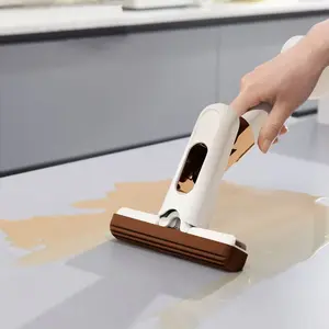 Mini Spray Mop - Portable Lightweight Dual-Purpose Dry & Wet Cleaning Tool For Kitchen Counters & Living Room Surfaces Effortless Cleaning Solution Cleaner Steam Mop Mop Floor Cleaning
