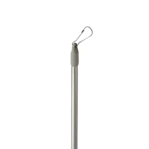 1/3" Metal Baton with Snap 30", Satin Nickel