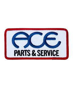 Ace -  Parts Service Patch 4" x 2"