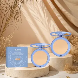 Long-Lasting Setting Powder, Face Pressed Powder, Lightweight Breathable Finish, Natural Look Makeup, Perfect for All-Day Wear, Easy Reapplication