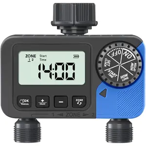 Sprinkle Timer Timer for: Irrigation Timer System for Yard Lawn with 2 Outlets - Programmable Timer