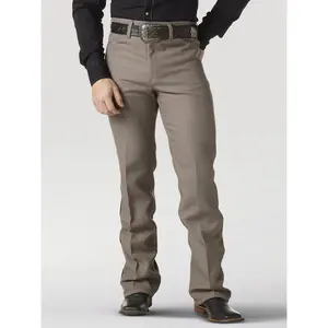 Wrangler Mens Wrancher Dress Jean -Birch ( SIZE UP, GARREN UNA TALLE MAS GRANDE)