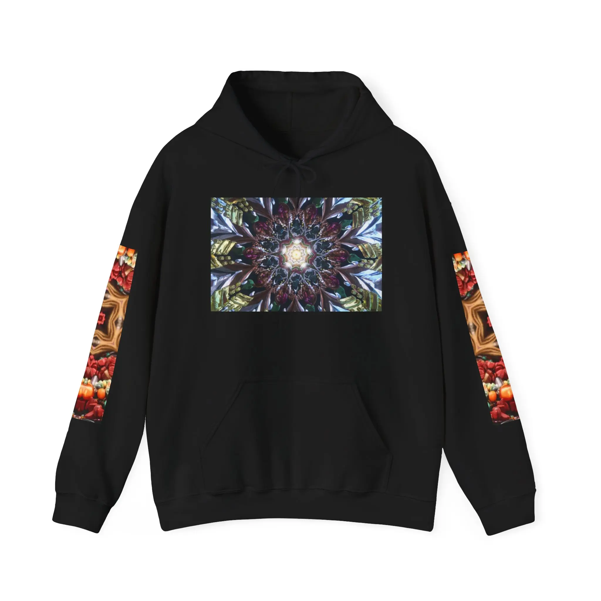 Trippy Tree Hole Hoodie Sweatshirt, Colorful Psychedelic Sweatshirt, Nature Lover Gift, Tree Art Apparel, Rainbow Tree Jumper, Unique Unisex