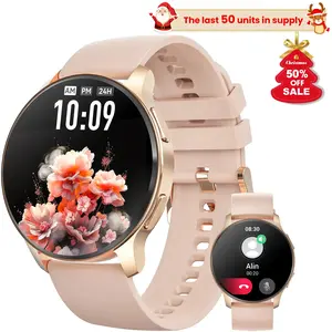 Smart Watch for Women (Answer/Make Call), 2024 Fitness Tracker with Calories Sleep Tracking & Multiple Sports Modes, Smartwatch for Fitness, Watch for Android iPhone, Back To School Gifts