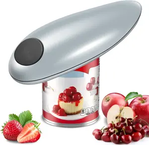 One Touch Automatic Electric Can Opener For Seniors With Arthritis, Smooth Edge Design, Safe Any Sizes, Ideal Kitchen Gadget