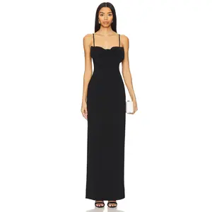 MAJORELLE Sadie Gown in Black