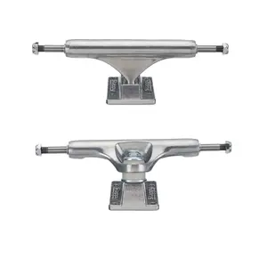 Slappy Skateboard Trucks Inverted Hollow Silver 8.0" Pair
